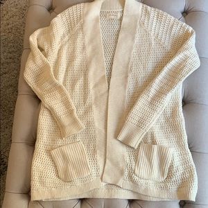 Lou and Grey ivory cardigan